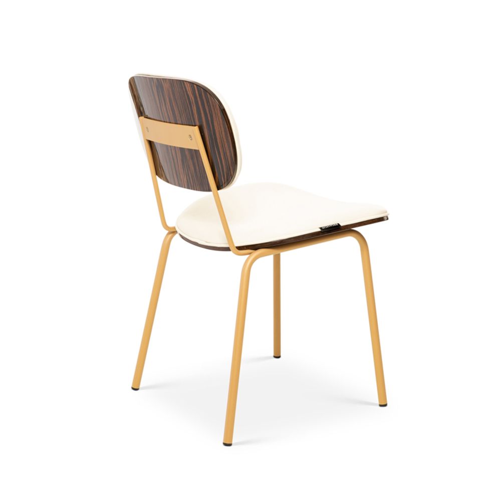 Chairs for hospitalities & contracts - Esco chair gold - ebony - ARIANESKÉ