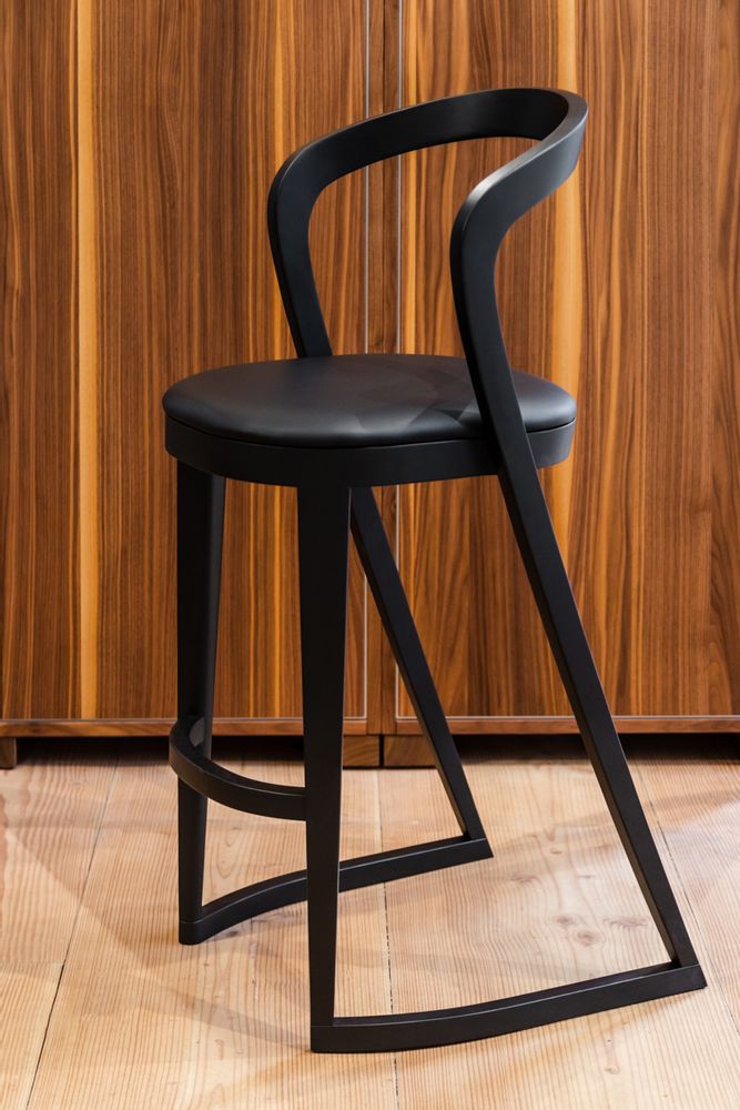 Meubles de cuisines - Chaise de bar Udi noir - ARIANESKÉ