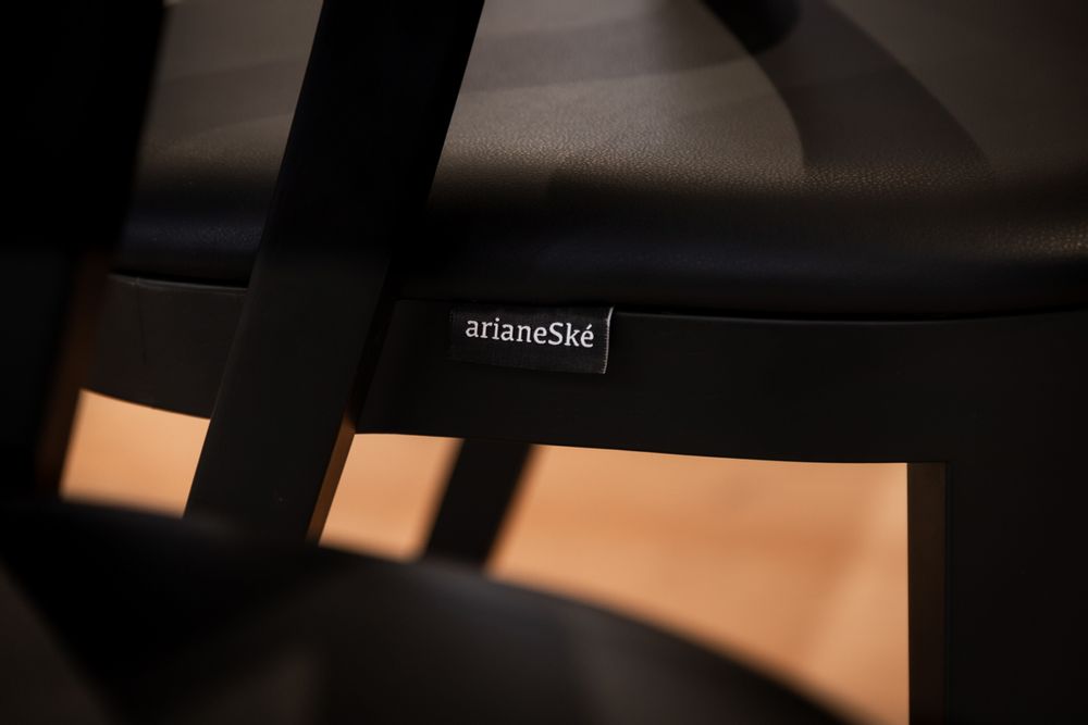 Meubles de cuisines - Chaise de bar Udi noir - ARIANESKÉ