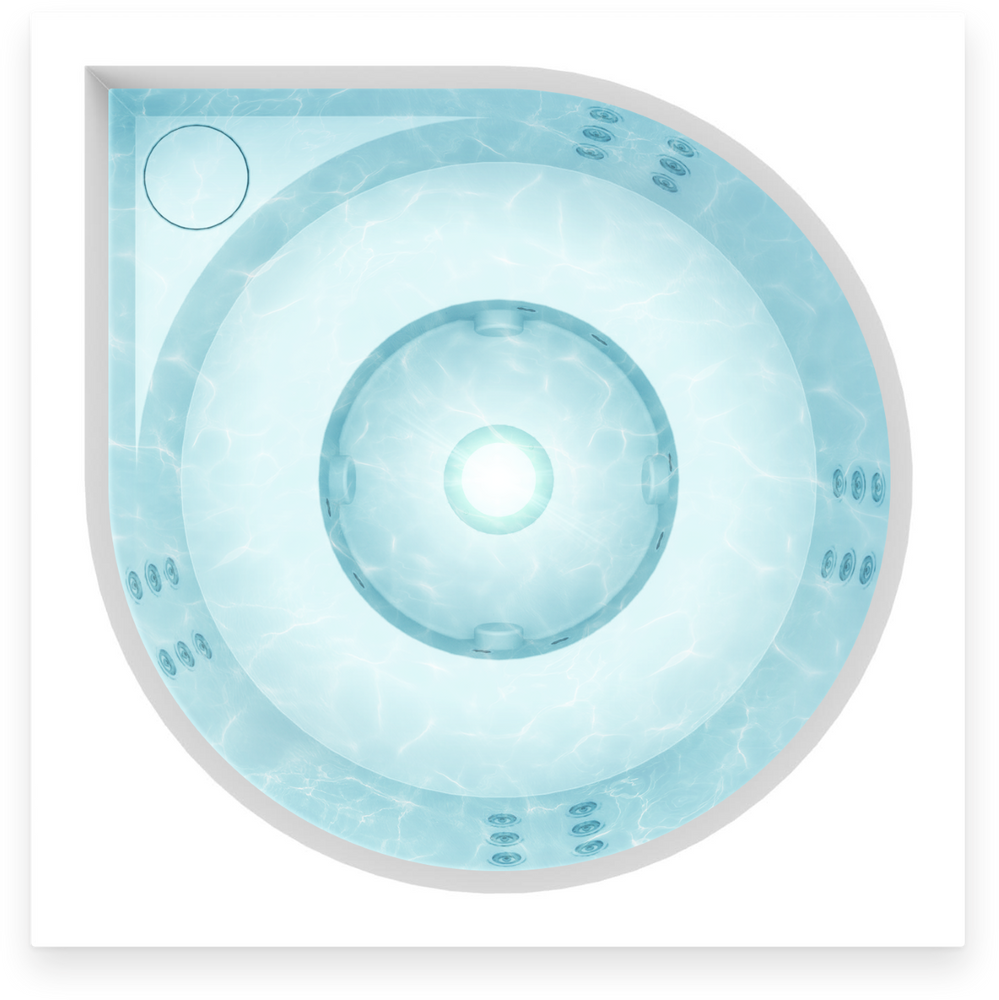 Jacuzzis - Spa extérieur Drop Vuolle Blanc - DROP