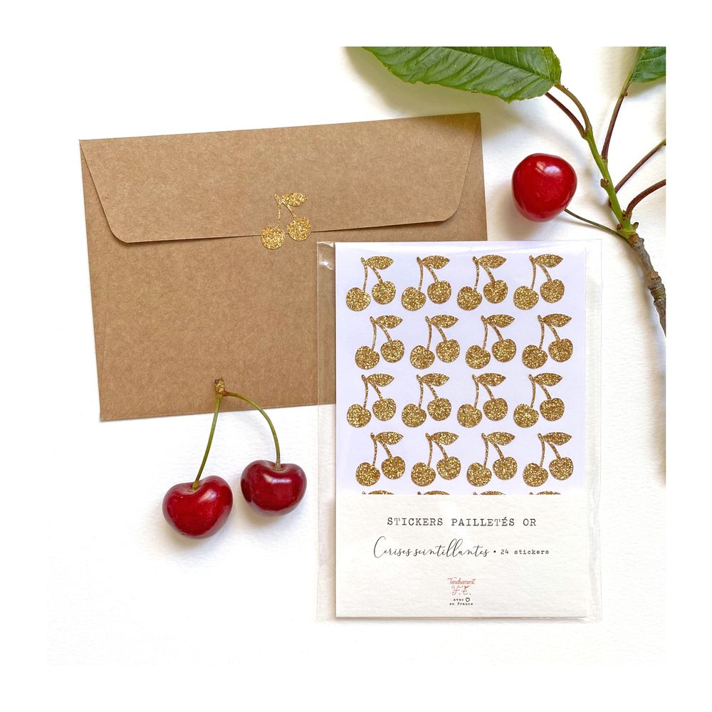 Stationery - Glitter stickers - TENDREMENT F.É.
