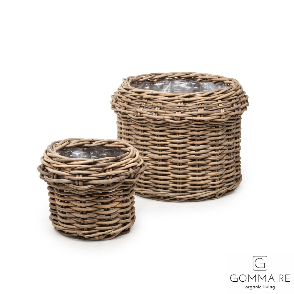 Decorative objects - Planter basket Hendrik - GOMMAIRE