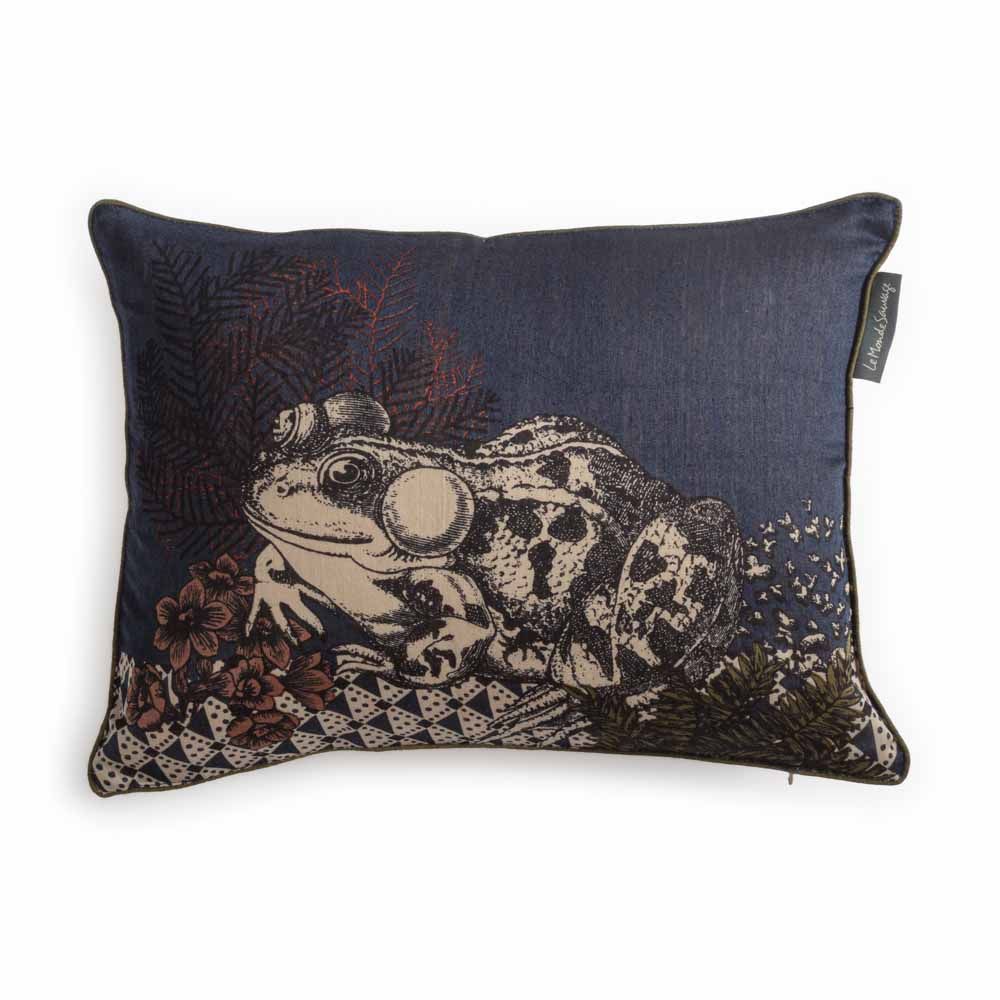 Fabric cushions - Asie central cushions - LE MONDE SAUVAGE BEATRICE LAVAL