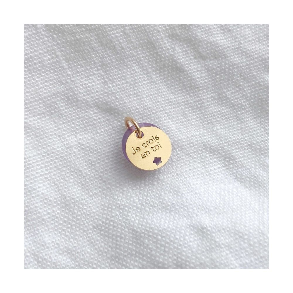 Jewelry - Secret Jewelry Necklace\" I believe in you\ " - LES MOTS DOUX