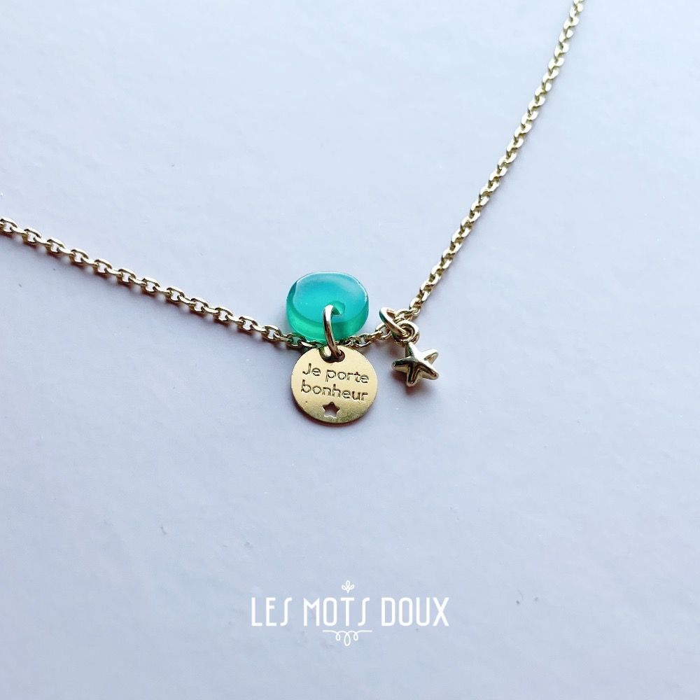 Jewelry - Secret jewel necklace "I'm a lucky charm" - LES MOTS DOUX