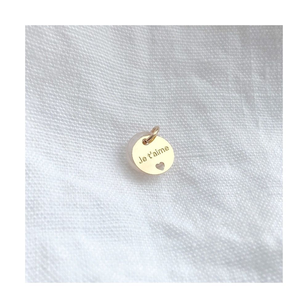Bijoux - Collier Bijou Secret "Je t'aime" - LES MOTS DOUX