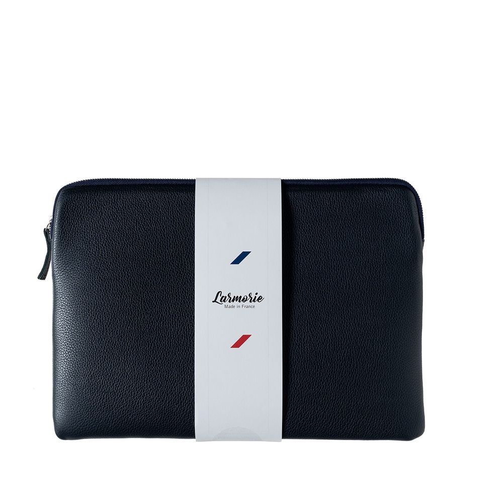 Petite maroquinerie - Gabriel porte-ordinateur en cuir pour homme made in France - LARMORIE OFFICIEL