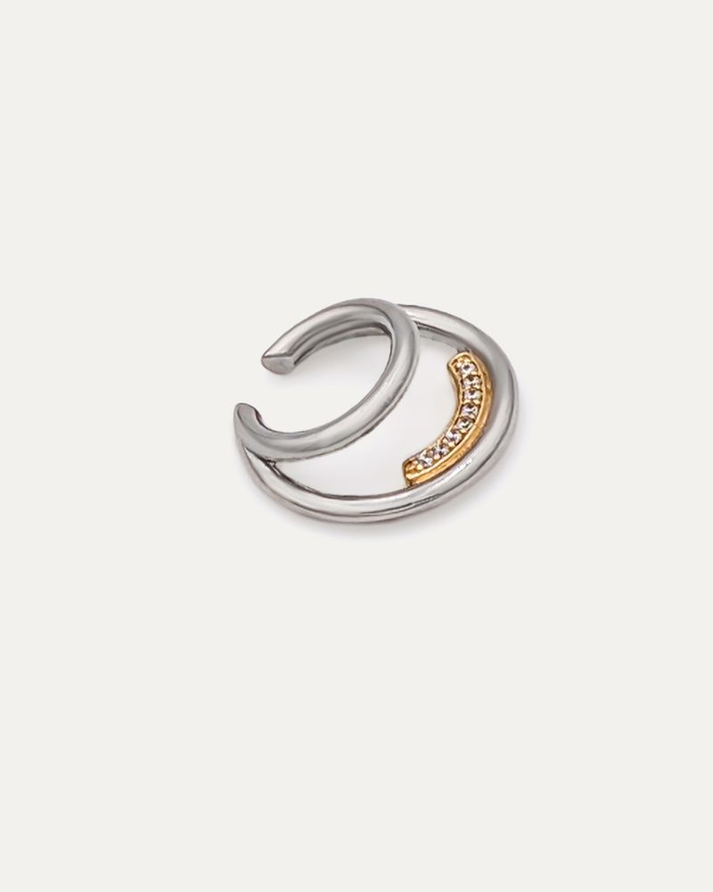 Bijoux - Earcuff Carey Gold Silver - CARRÉ Y