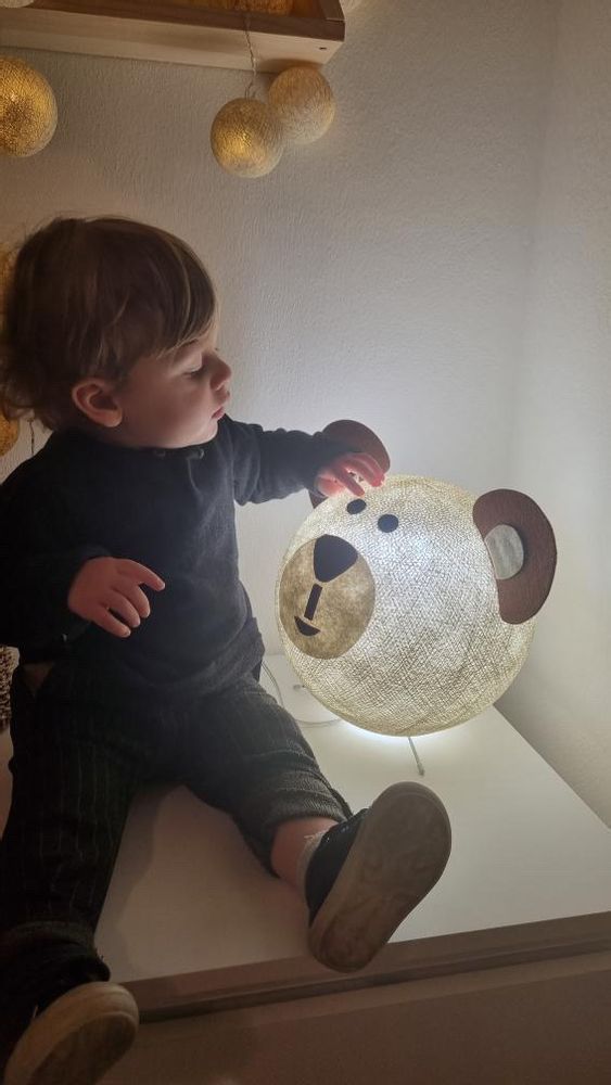 Children's lighting - Koobo Zoo children's bedroom bedside lamps - KID DISTRI-SODIME