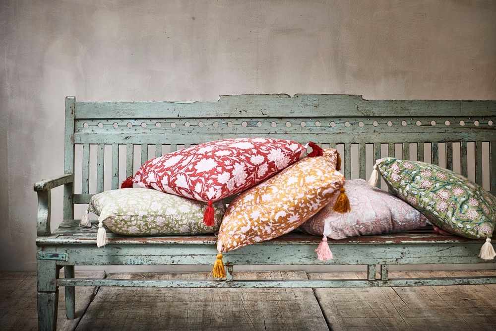 Fabric cushions - Handmade cushions - WELDAAD AUTHENTIC INTERIOR