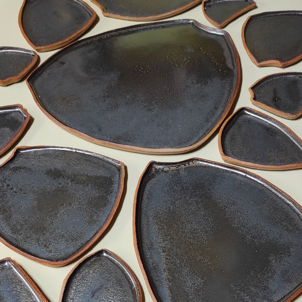 Assiettes au quotidien - PUZZLE n°4 - ANNE KRIEG, CERAMISTE