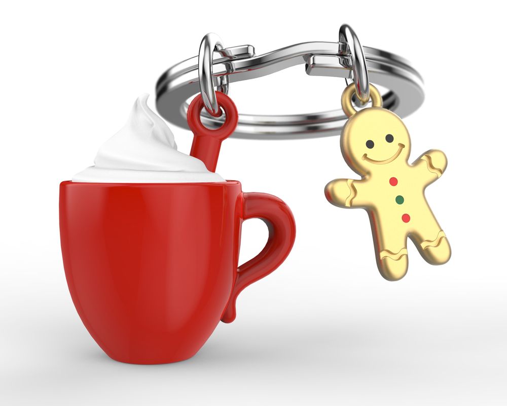 Bags and totes - Key Chain Chocolate milk cup - METALMORPHOSE
