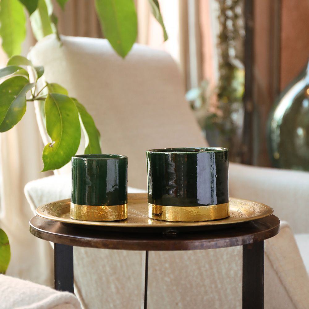 Objets de décoration - Green Gold - CÔTÉ BOUGIE MARRAKECH