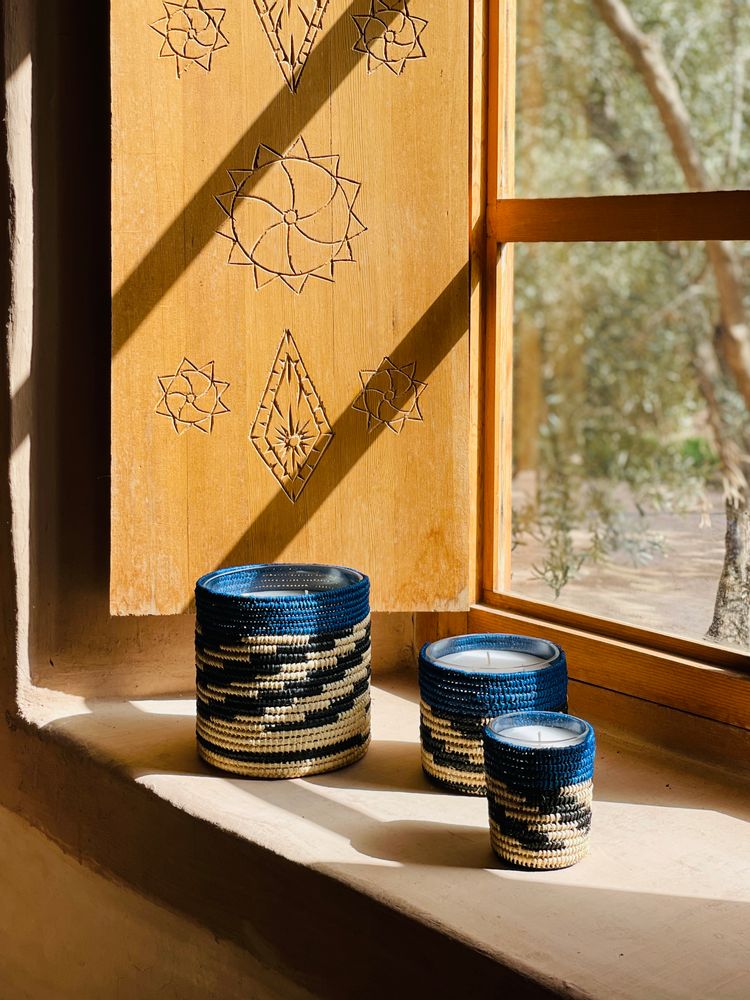 Decorative objects - Raphia Sana - CÔTÉ BOUGIE MARRAKECH
