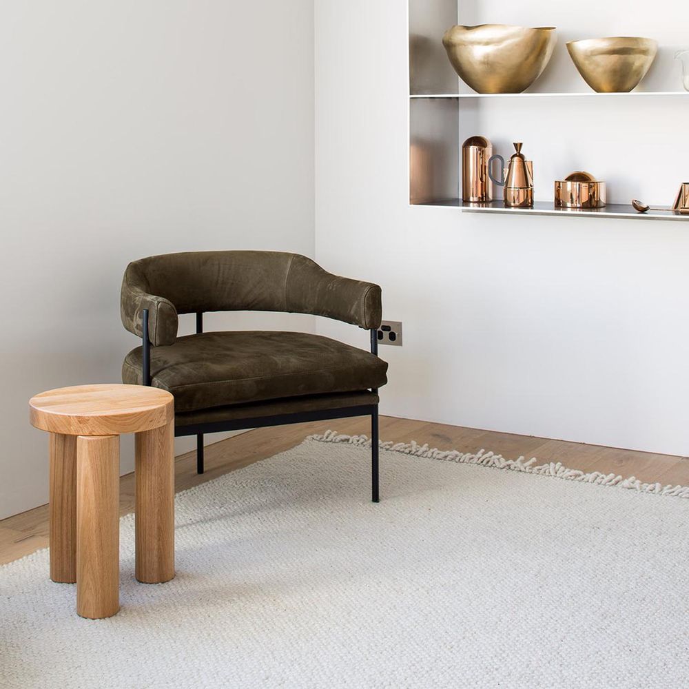 Stools - OFFSET Stool / Side Table - DESIGN QUARTERS