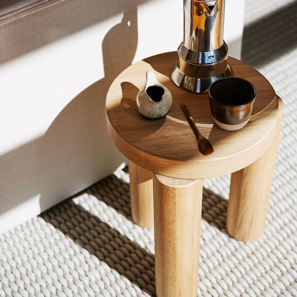 Stools - OFFSET Stool / Side Table - DESIGN QUARTERS