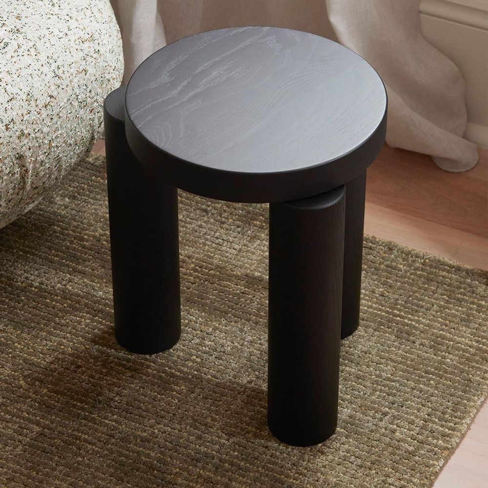 Stools - OFFSET Stool / Side Table - DESIGN QUARTERS