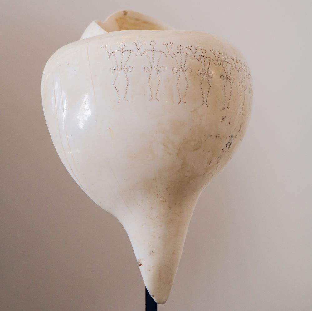 Unique pieces - bracelet coquillage Naga - BORDEAUX BOMBAY