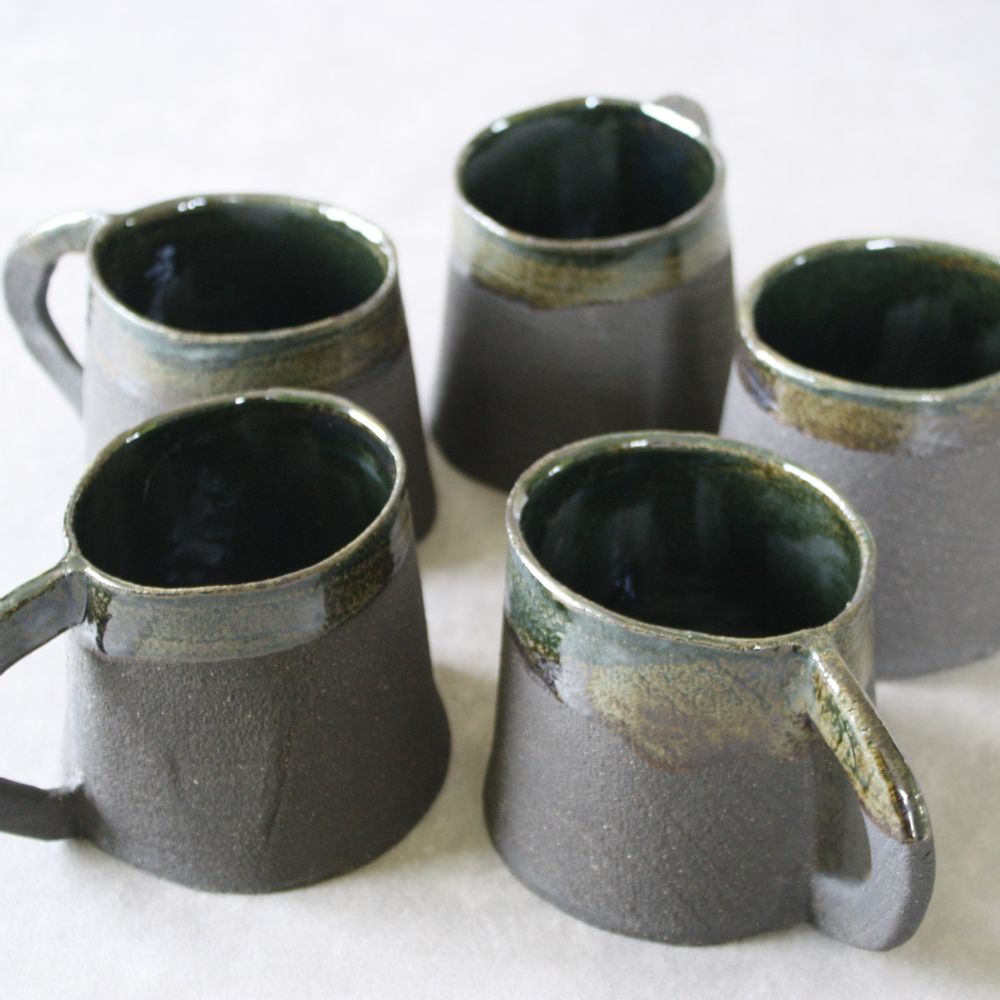Tasses et mugs - Gobelet et Mug Grès Noir - ANNE KRIEG, CERAMISTE