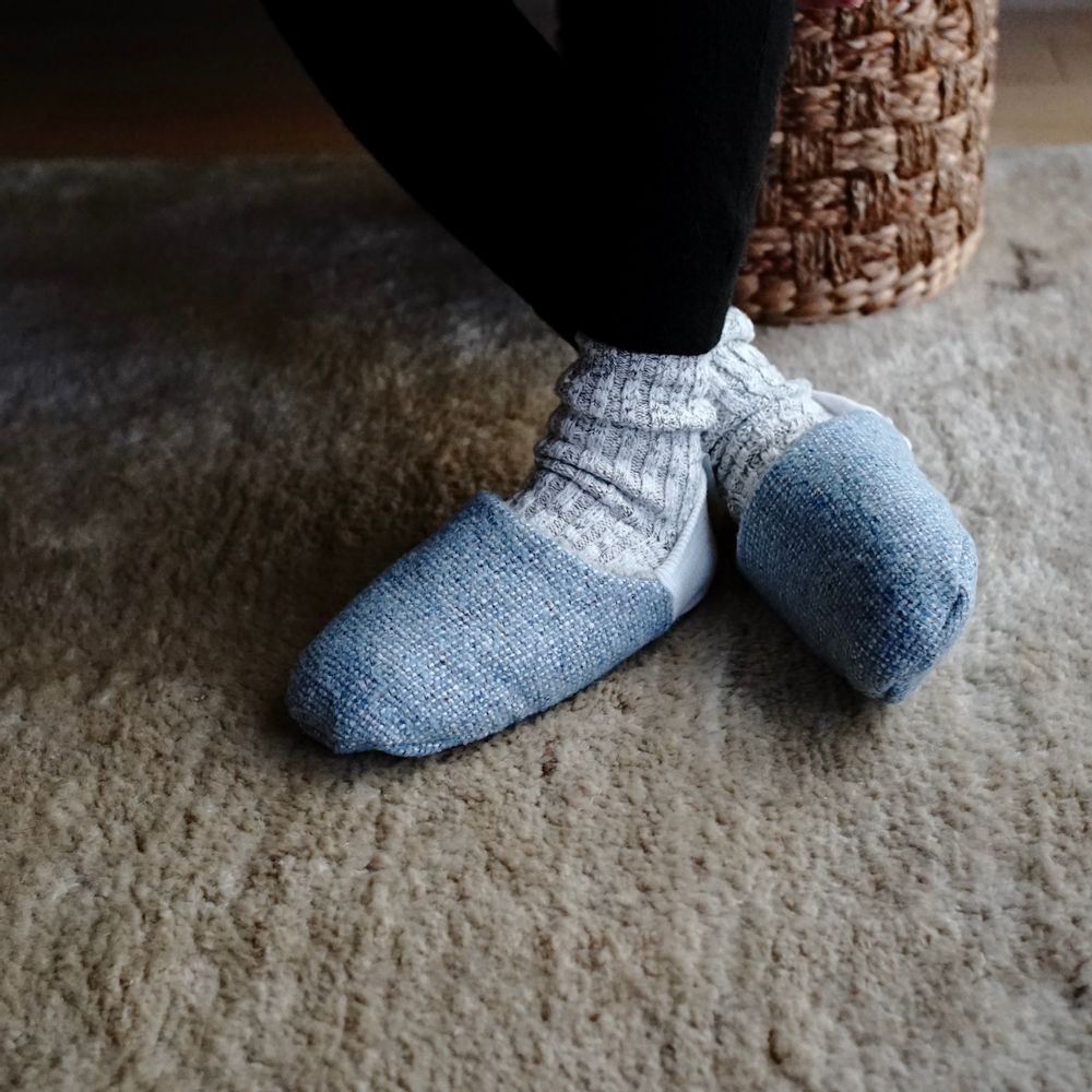 Cadeaux - Nep tweed classique x Boa laineux - MERIPPA