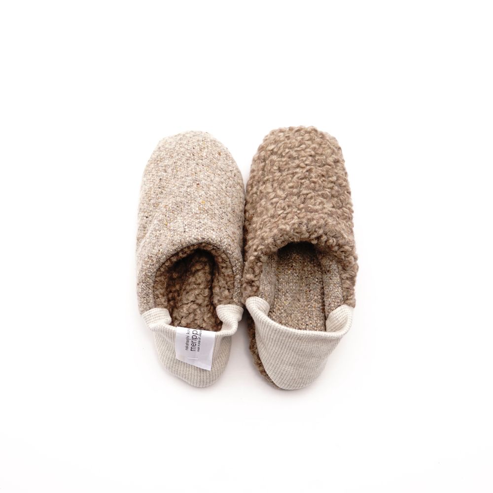 Cadeaux - Nep tweed classique x Boa laineux - MERIPPA
