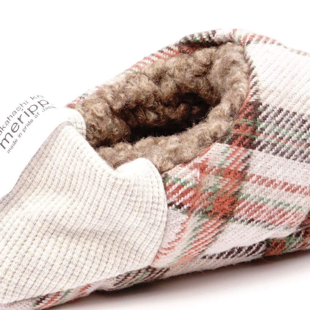 Chaussettes - Plaid flanelle x Boa laineux - MERIPPA