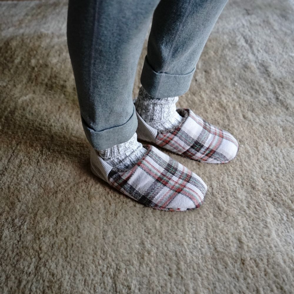 Chaussettes - Plaid flanelle x Boa laineux - MERIPPA