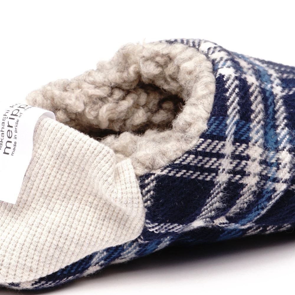 Chaussettes - Plaid flanelle x Boa laineux - MERIPPA