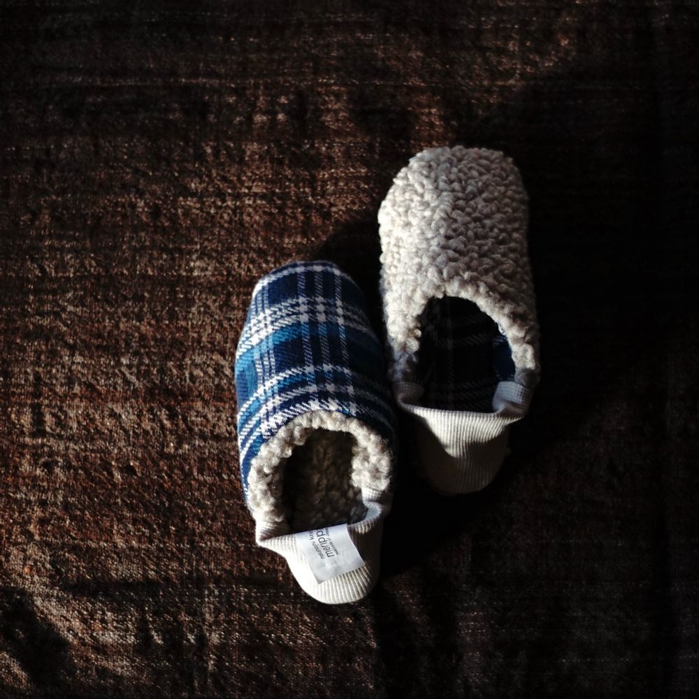 Chaussettes - Plaid flanelle x Boa laineux - MERIPPA