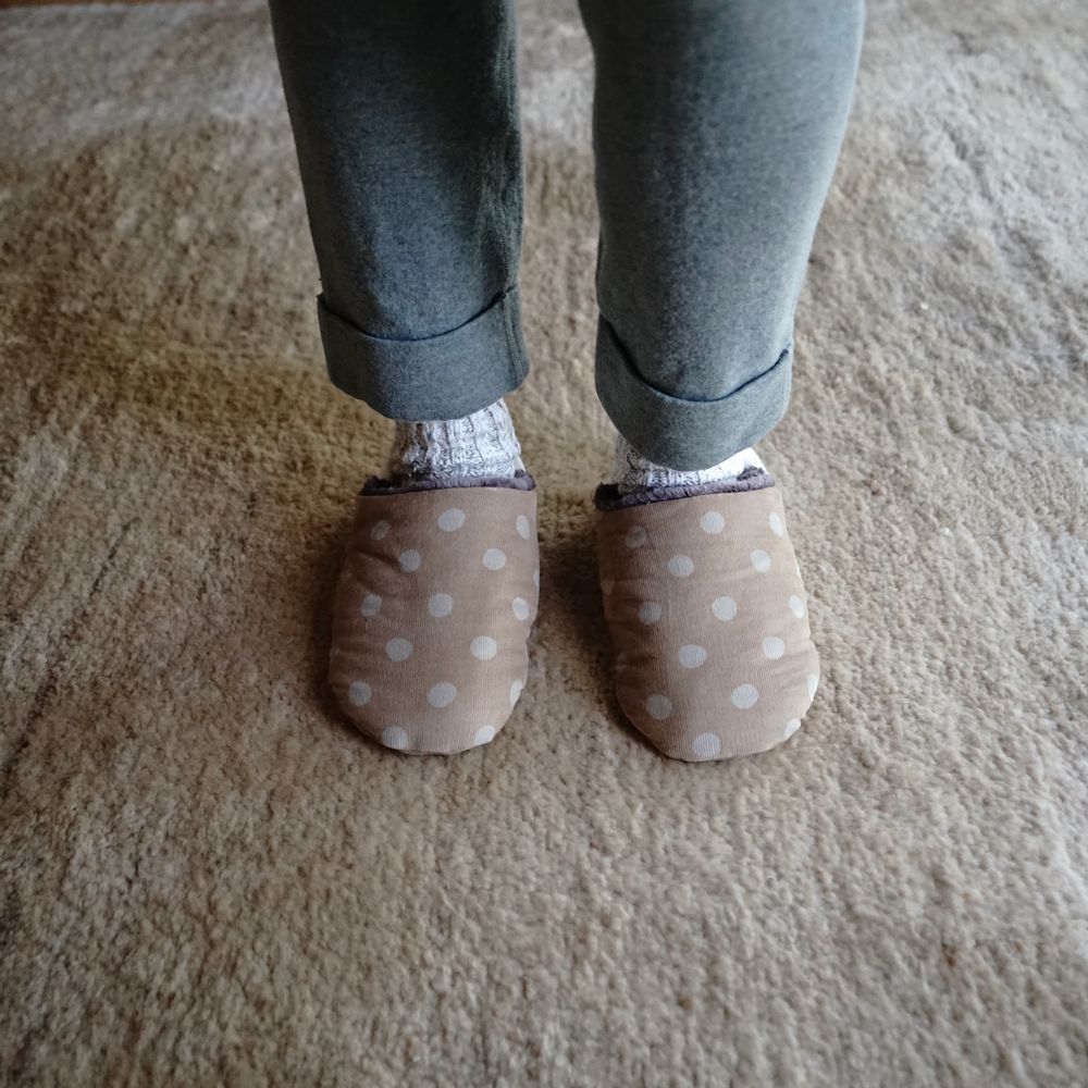 Homewear textile - Velours côtelé à pois x fourrure - MERIPPA