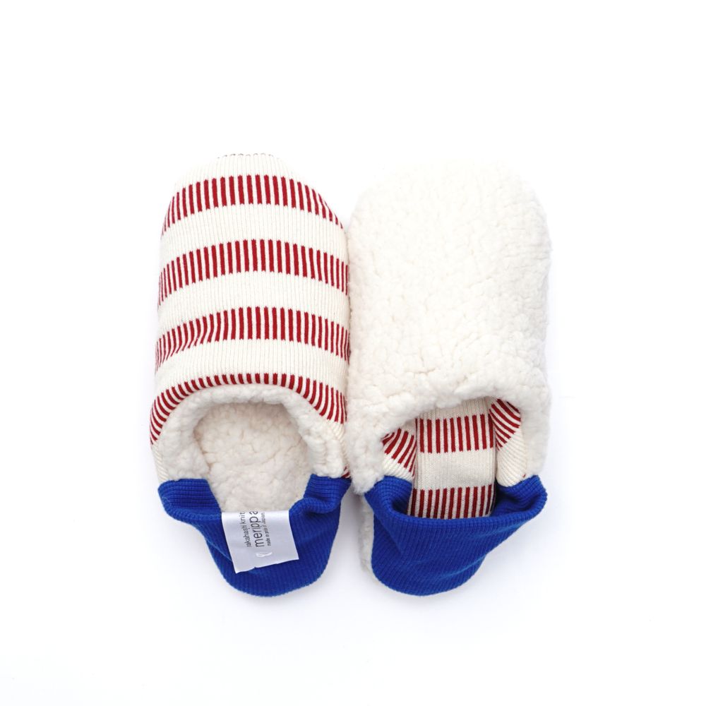Gifts - French antique stripes × Sheep boa - MERIPPA