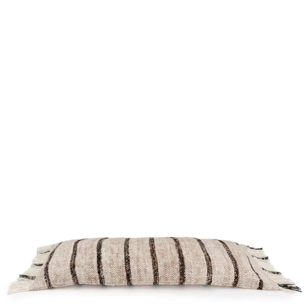 Coussins - Housse de coussin « The Oh My Gee », blanc bohème, 35 x 100 cm - BAZAR BIZAR LIVING