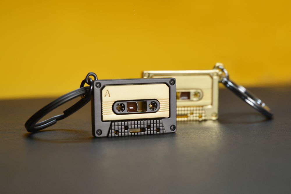 Cadeaux - Porte-clés Vintage Audio Tape K7 - METALMORPHOSE