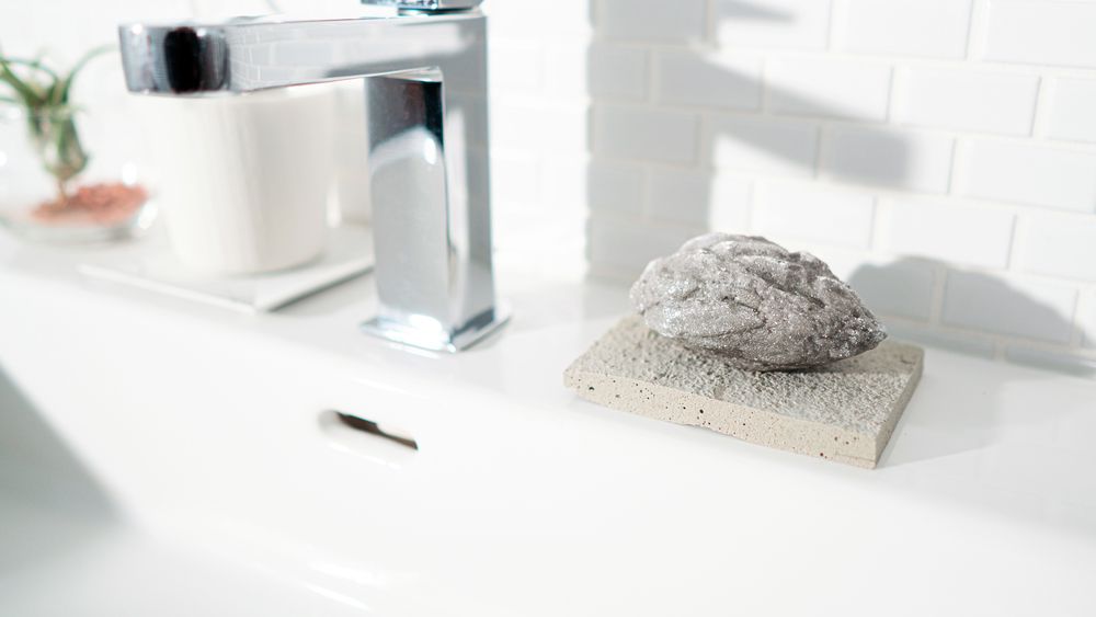 Bath accessories for children - CELEMENT ROCK SOAP - TAIWAN CRAFTS & DESIGN