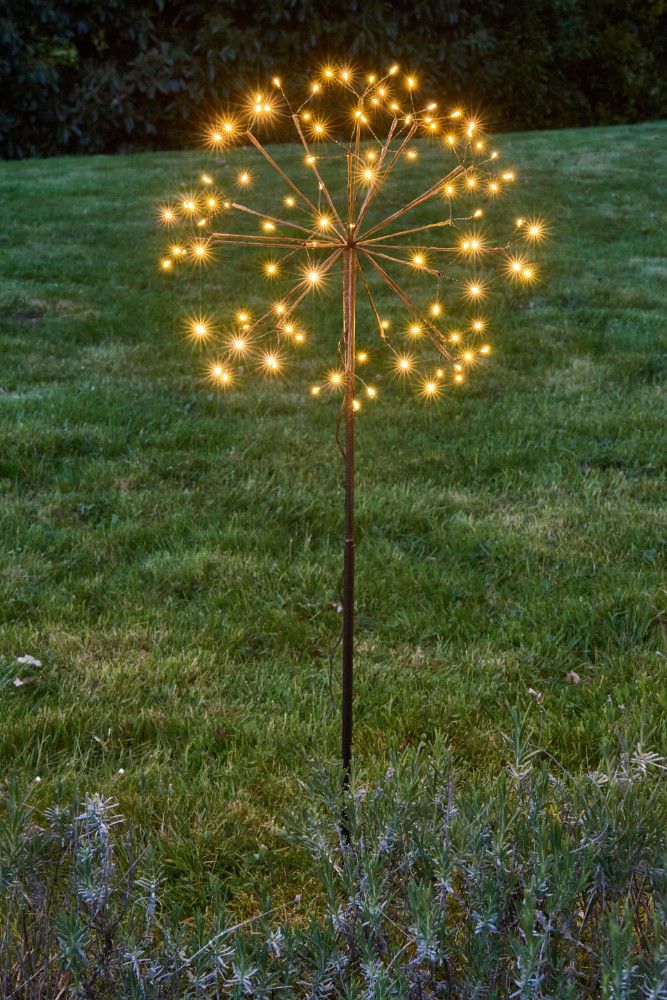 Outdoor floor lamps - Solar Dandelion Outdoor Light - LIGHT STYLE LONDON