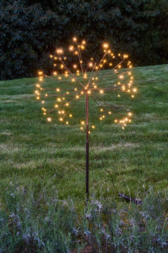 Outdoor floor lamps - Solar Dandelion Outdoor Light - LIGHT STYLE LONDON