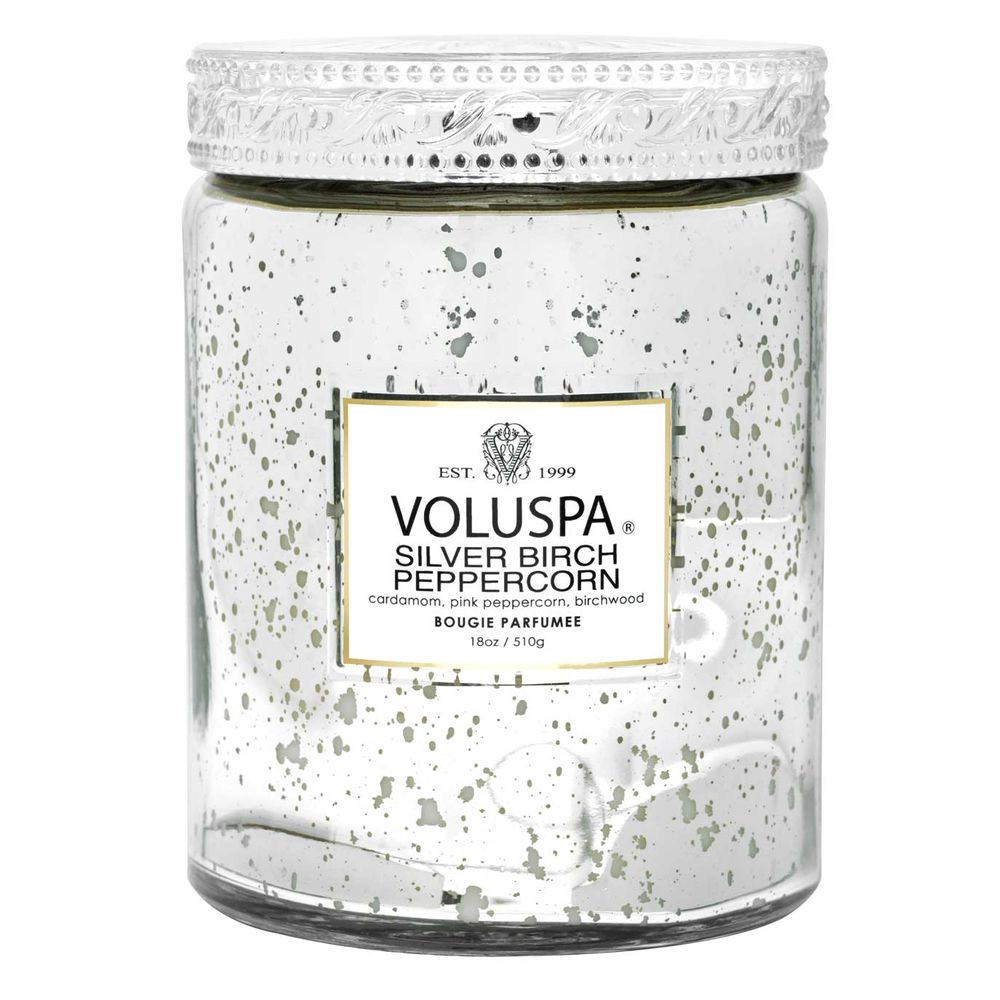 Bougies - Silver Birch 18oz Lg Jar - VOLUSPA