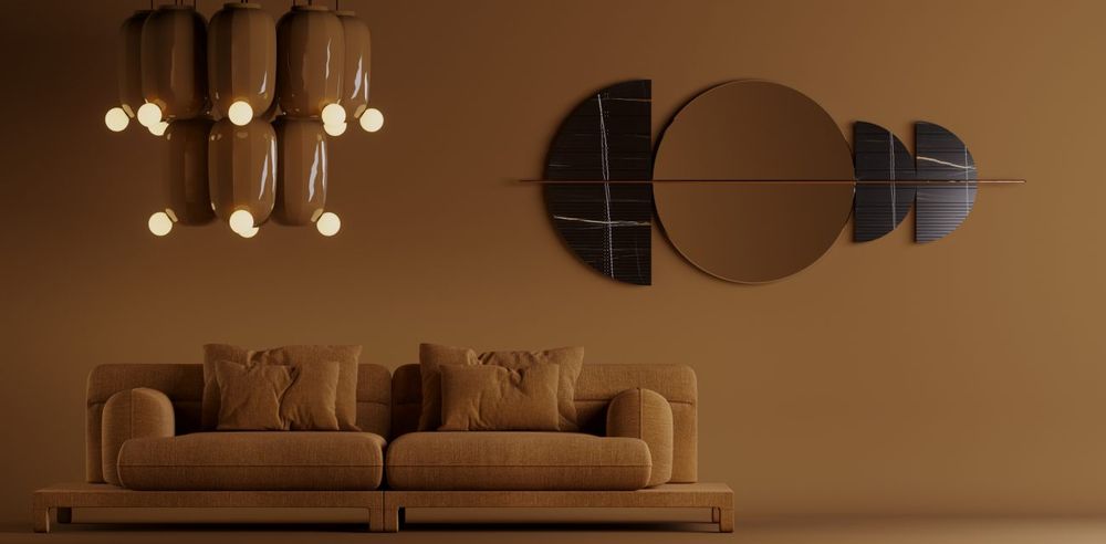 Miroirs - Installation du DEMI-MIROIR (HALF MIRROR). Donna - UKRAINIAN DESIGN BRANDS