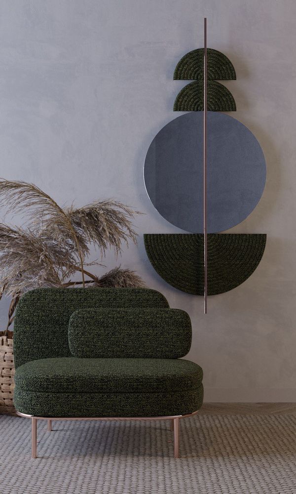 Miroirs - Installation du DEMI-MIROIR (HALF MIRROR). Donna - UKRAINIAN DESIGN BRANDS