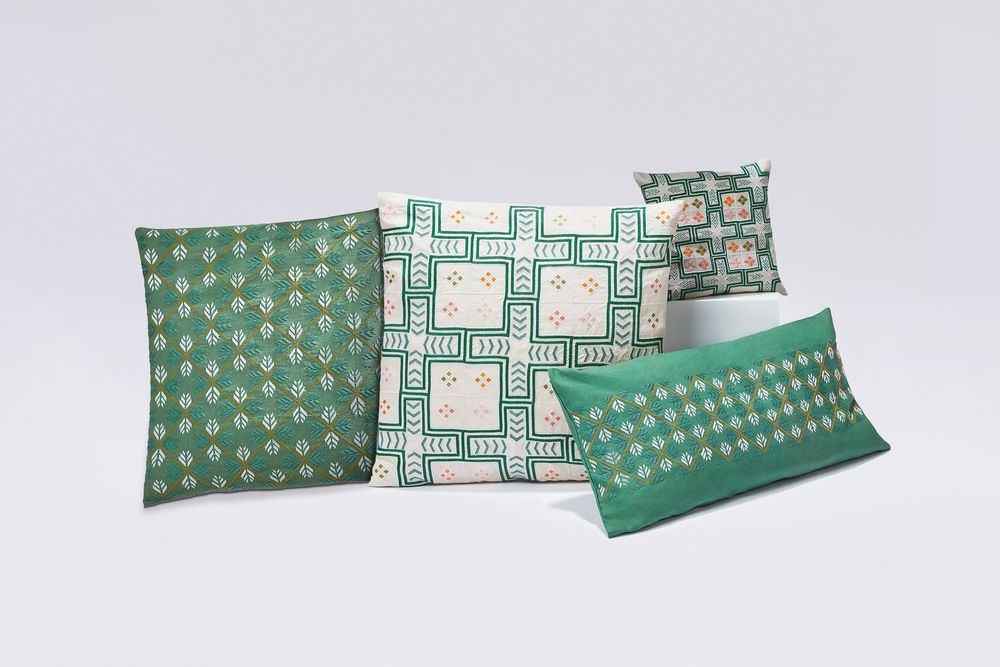 Fabric cushions - Artisan Links, Cushion Covers and Wall Art - UNHCR/MADE51