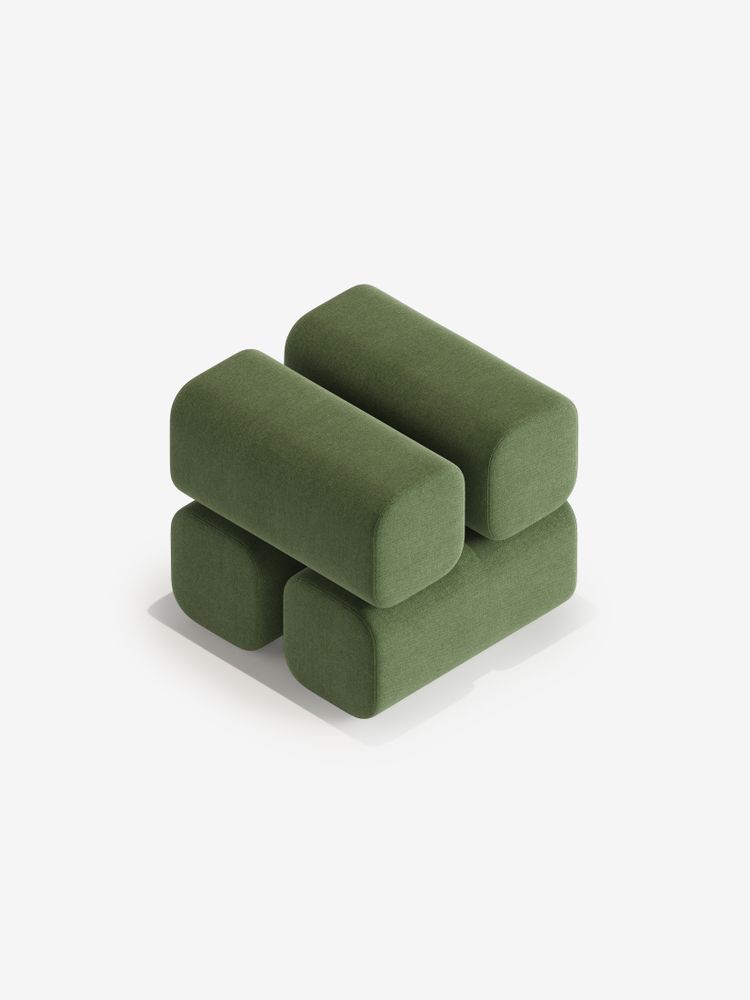 Tabourets pour collectivités - POUF DROVA de WOO (6 ou 4) - UKRAINIAN DESIGN BRANDS