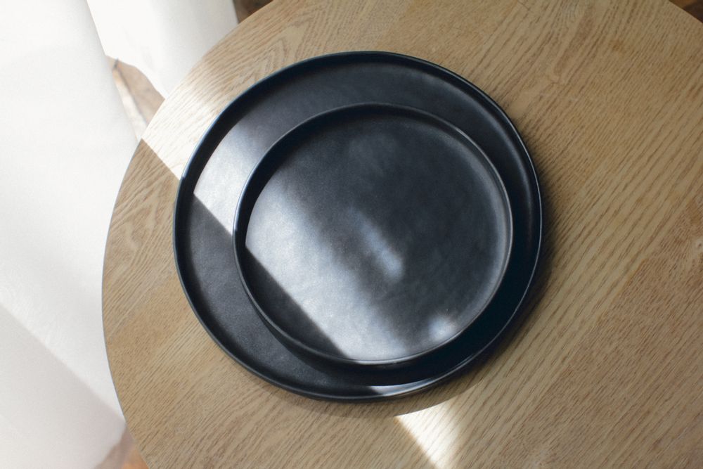 Assiettes de réception - Vaisselle en céramique Silk Collection. Quiet Form - UKRAINIAN CERAMIC AND CRAFT