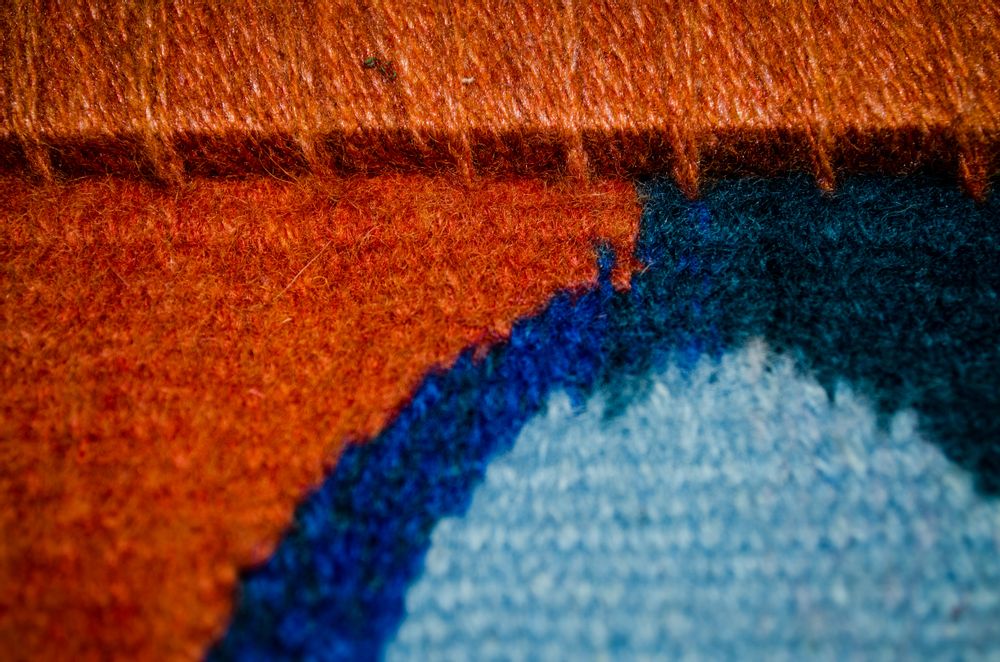 Bespoke carpets - Tapestry "Colors". SOLOMIA RCS - UKRAINIAN CERAMIC AND CRAFT