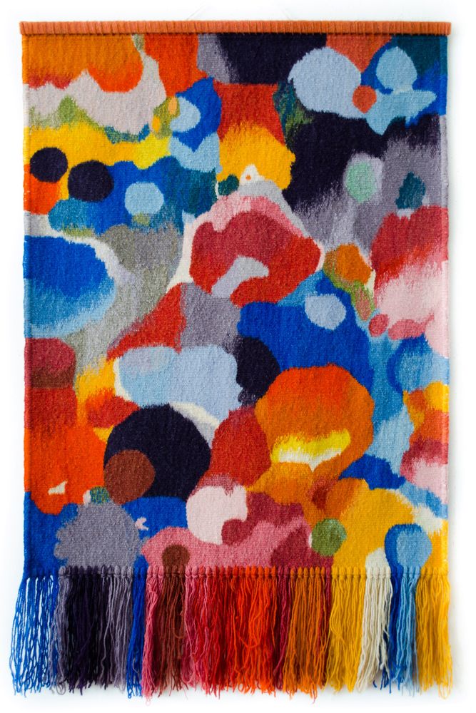 Bespoke carpets - Tapestry "Colors". SOLOMIA RCS - UKRAINIAN CERAMIC AND CRAFT