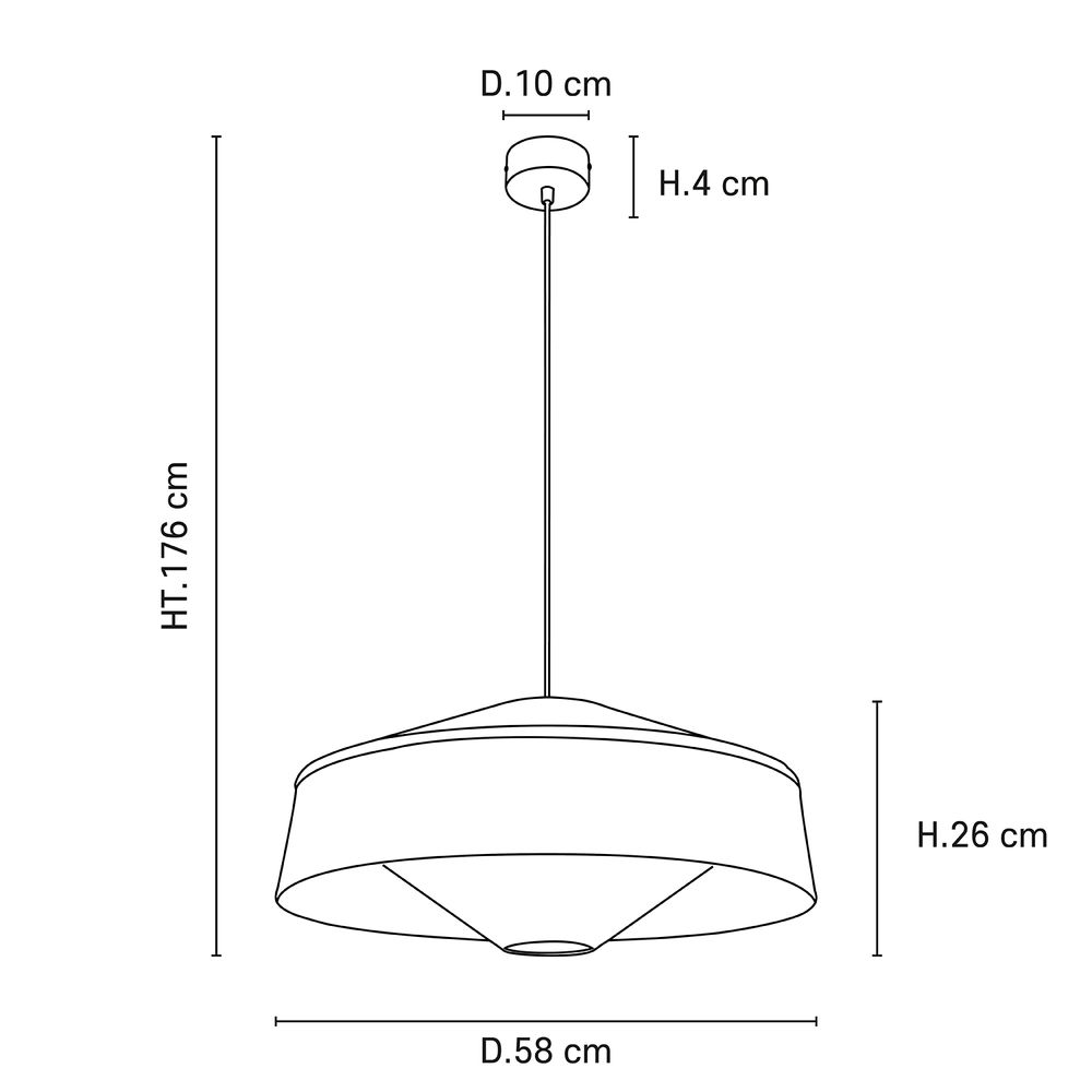 Hanging lights - MOKUZAI pendant light 1L - MARKET SET