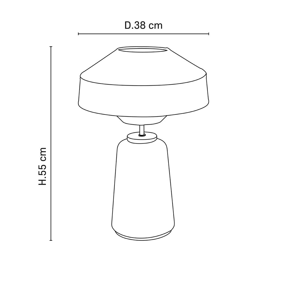 Lampes de table - MOKUZAI lampe D38 - MARKET SET