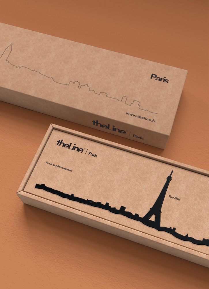 Other wall decoration - City Silhouette - Paris - THE LINE