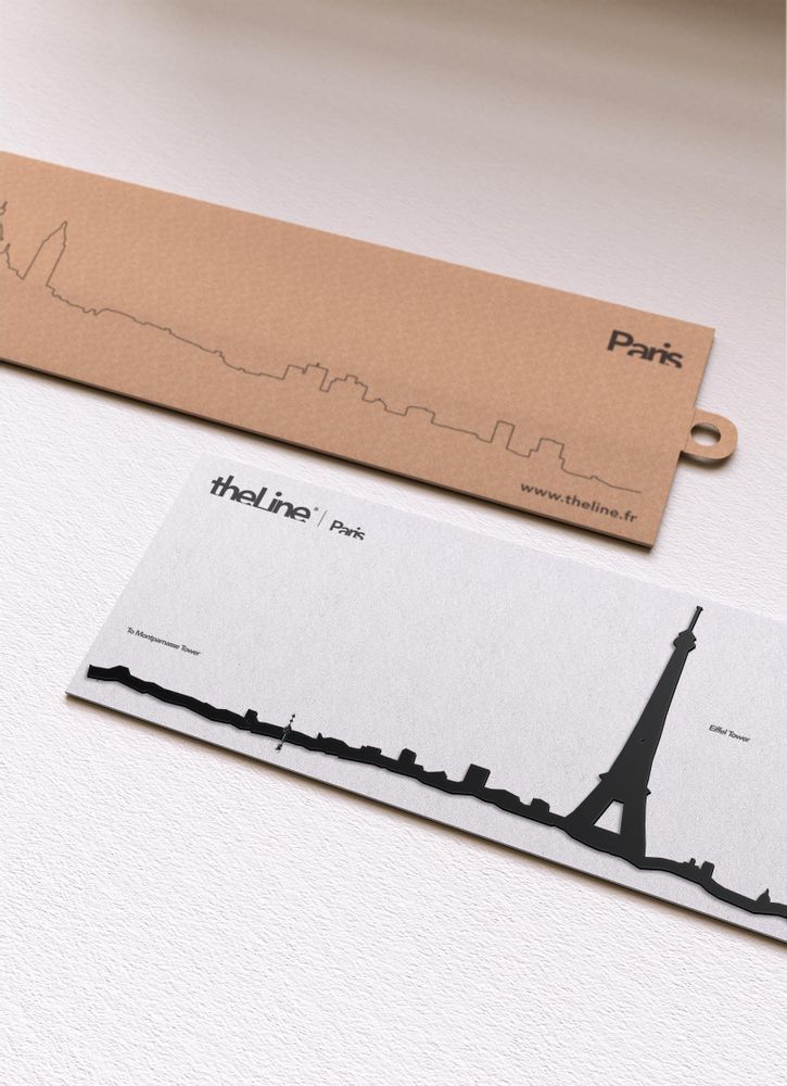 Other wall decoration - City Silhouette - Paris - THE LINE