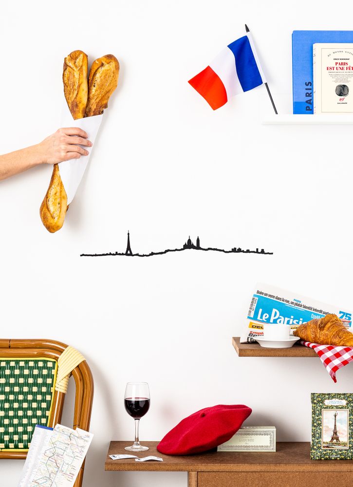 Other wall decoration - City Silhouette - Paris - THE LINE
