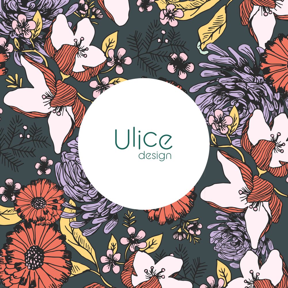 Papiers peints - Exclusive patterns - ULICE DESIGN